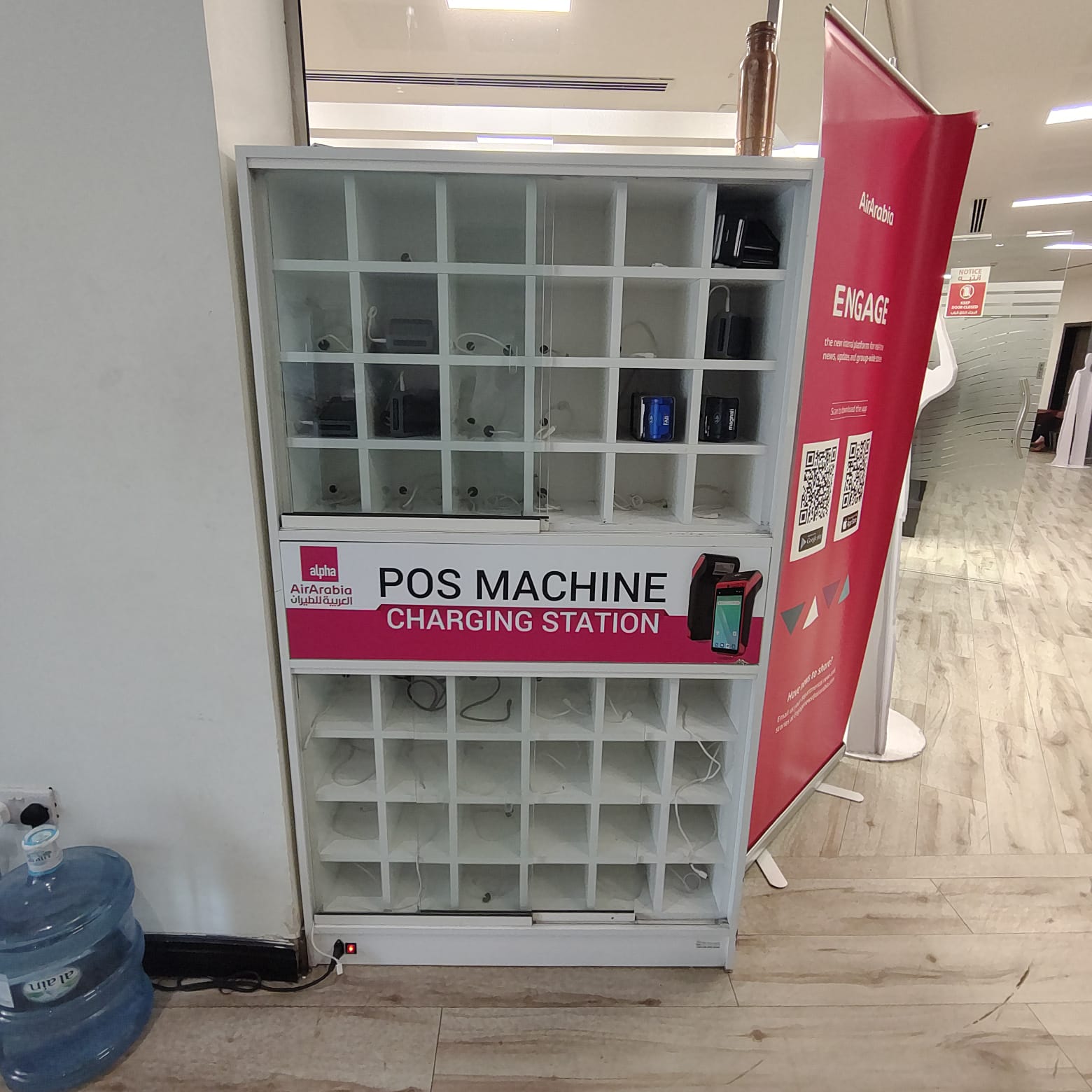 Air Arabia-POS Charging Station