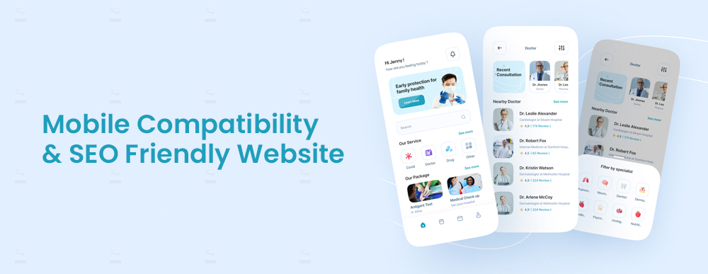 Mobile Compatibility and SEO Friendly Website