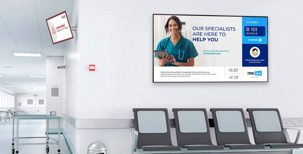 Queue management systems in healthcare facilities